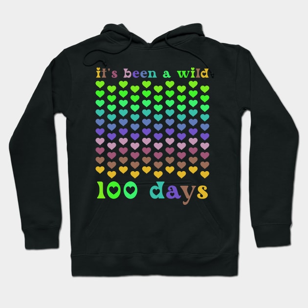 Funny We Rocked 100 Days of School Teacher Student Gift Hoodie by DesignergiftsCie